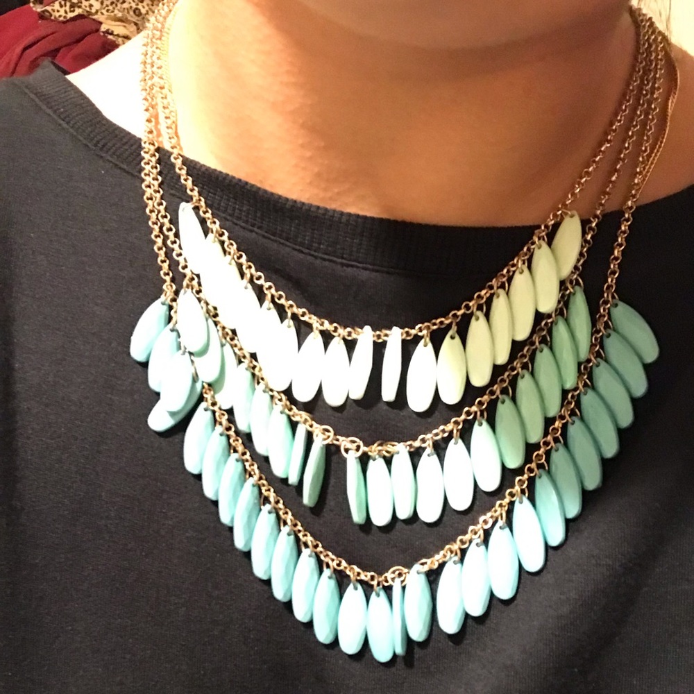 Necklace with 3 layers